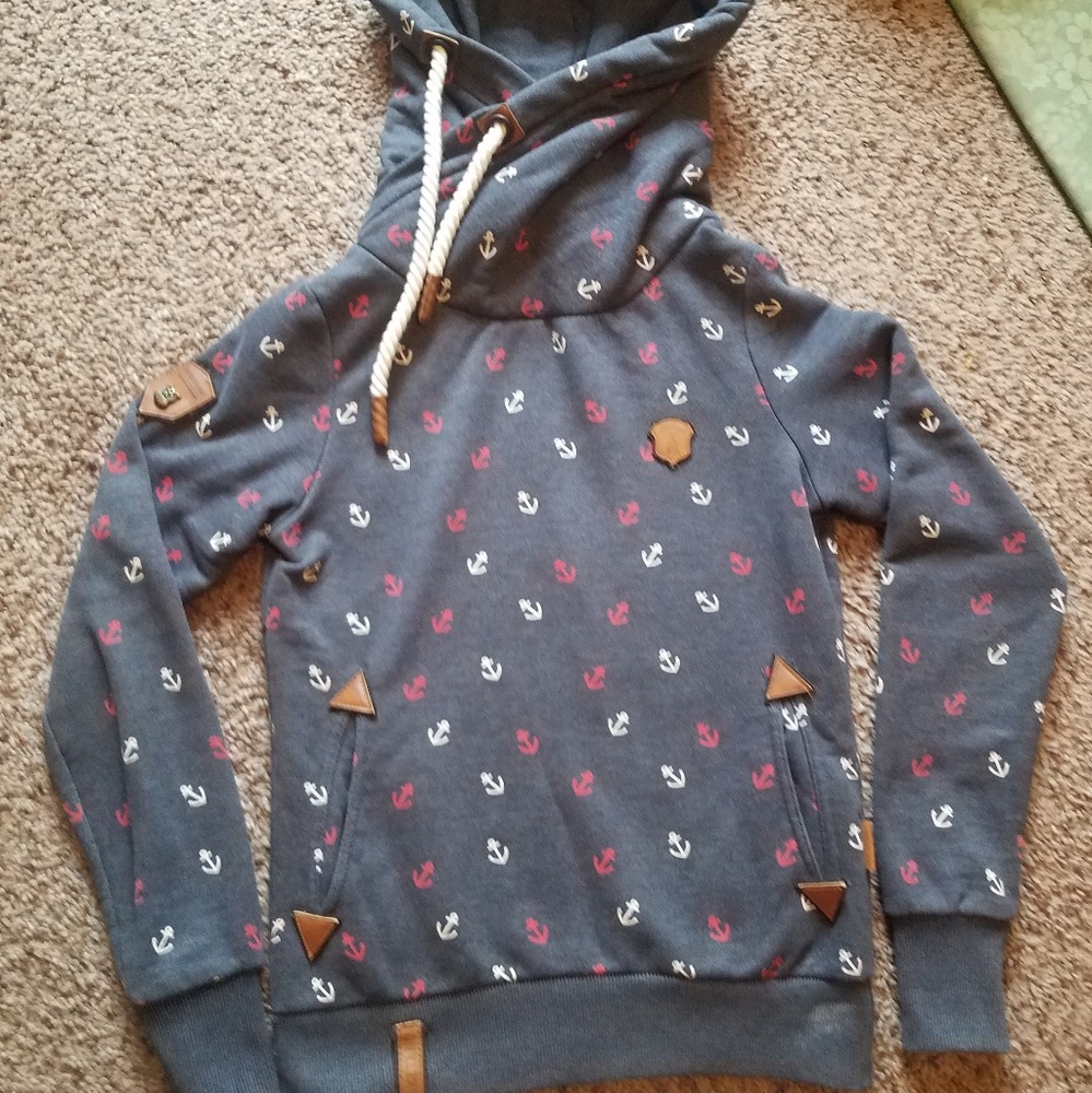 Naketano sweatshirt anchors XS Like New